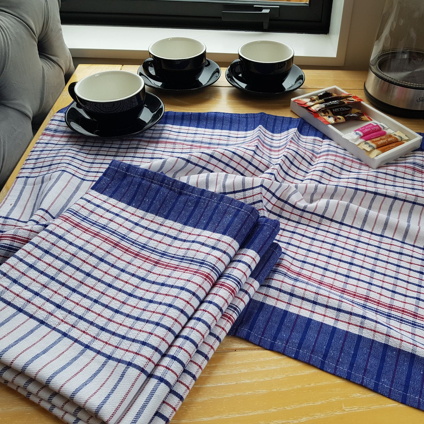 Premium Cotton Tea Towels– Durable Kitchen Towel for Dish Drying