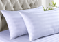 Luxury Satin Stripe Pillows Case Pair
